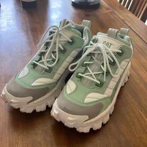 CAT Caterpillar Intruder Chunky Sneakers. Size 10.